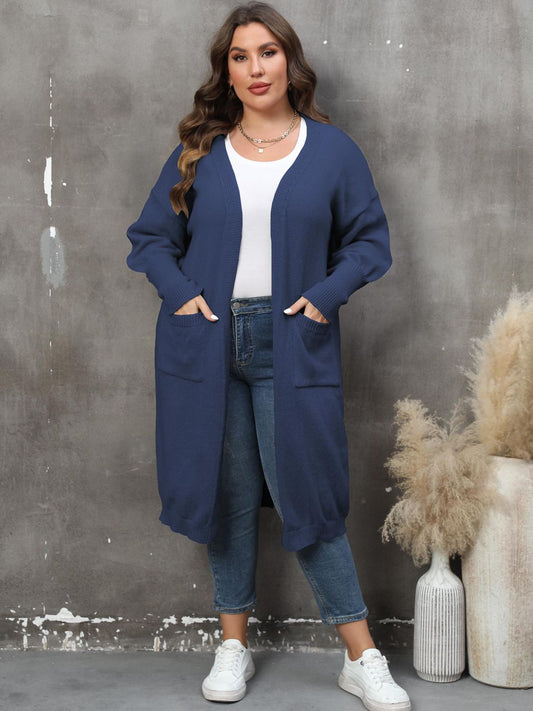 Long Sleeve Pocketed Cardigan